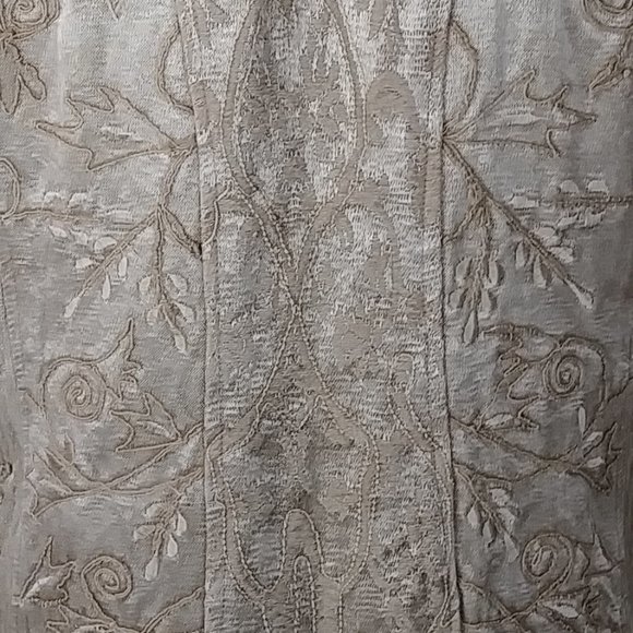 Flashback vintage cream gold jacket size M - Picture 7 of 10